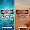 Signmission Diesel Fuel No Smoking with Graphic Danger Sign, Plastic, 10in W x 7in L, 2PK OS-2PACK-DS-P-710-L-19325 - alternate 9